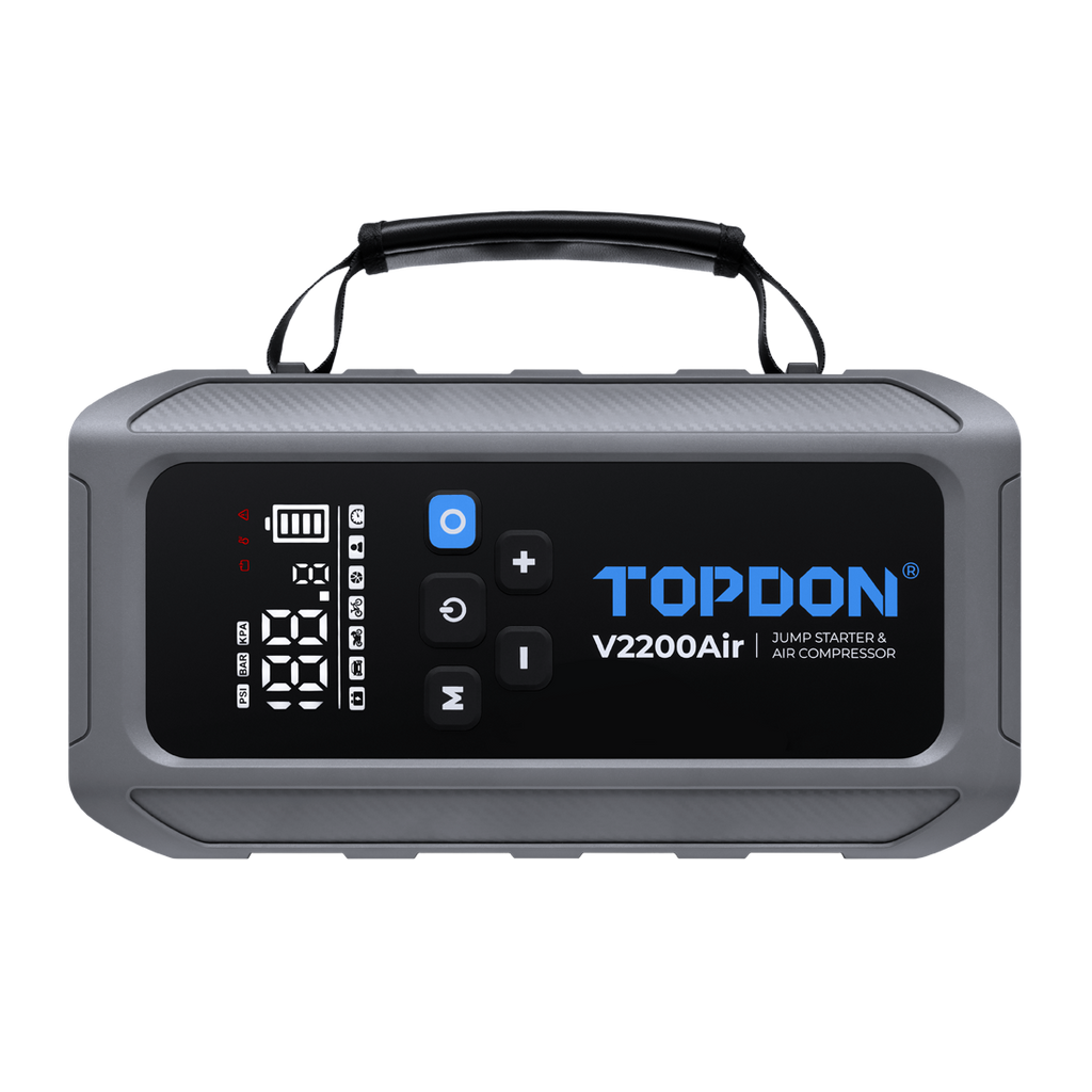 TOPDON V2200AIR Бустер и тестер за акумулатор и power bank