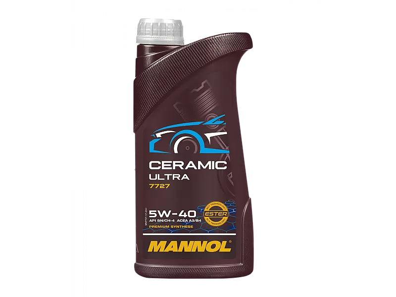 Масло моторно MANNOL 5W40 CERAMIC Ultra Syntese 1L 7727