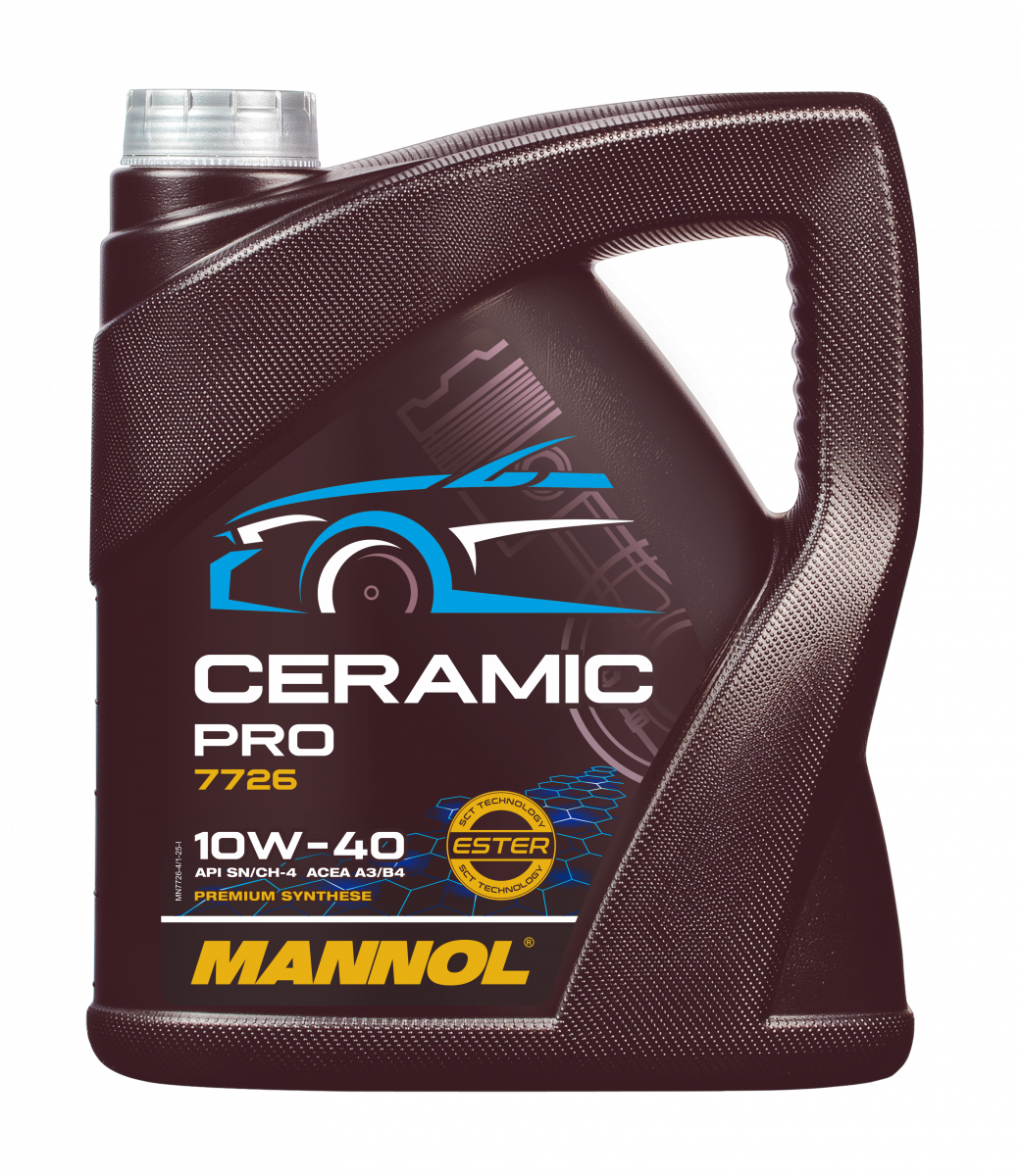 MANNOL 10W40 CERAMIC Pro Synthetic /7726 -4L